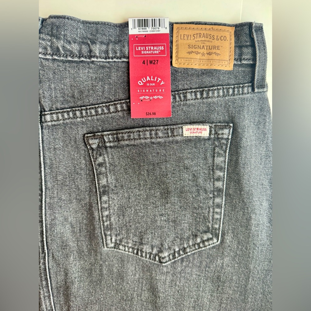 Women’s Levi's Dark Charcoal Gray Denim Collection Maxi Skirt READ DESCRIPTION - Picture 14 of 16